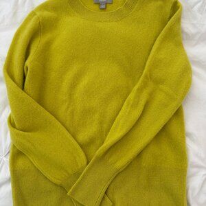 Jcrew cashmere crew neck sweater size S